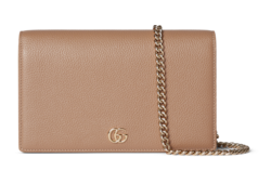 GG Marmont wallet on chain