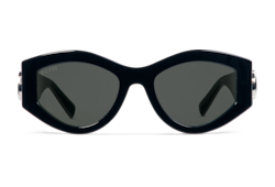 Sonnenbrille mit ovalem Rahmen