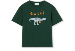 Kinder-T-Shirt aus Baumwolle mit Print