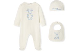 Подарочный набор из трех изделий из хлопка, 0–1 год
