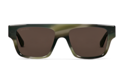 Rectangular frame sunglasses