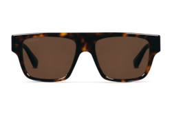 Rectangular frame sunglasses