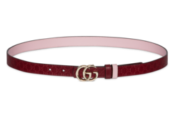 ダブルG リバーシブル スリムベルト