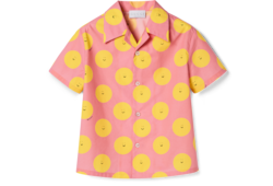 Children's printed cotton shirt