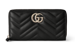 Portafoglio con cerniera GG Marmont
