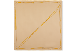 Carré in twill di seta stampato