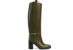 Women's boot with slim Horsebit