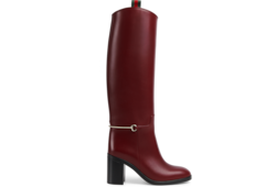 Women's boot with slim Horsebit