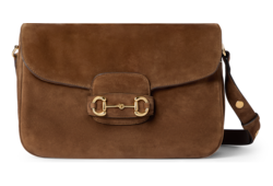 Mittelgroße Gucci Horsebit 1955 Aura Schultertasche