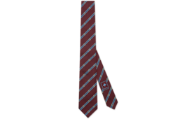 Corbata de jacquard de seda