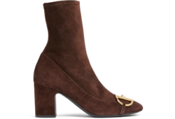 Bottines avec détail demi Mors pour femme