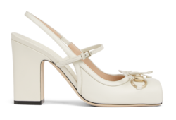 Décolleté slingback donna Gucci con Morsetto