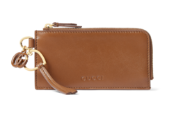 Porte-cartes avec breloque Double G