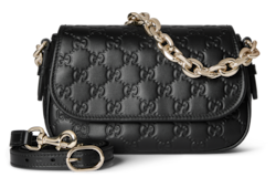 Bolso de hombro GG Emblem tamaño pequeño