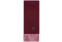 Schal aus Kaschmir mit Patch