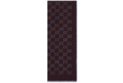 GG wool jacquard scarf