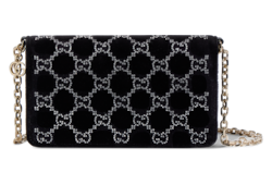 Portefeuille sur chaîne avec cristaux GG