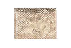 Portefeuille en python GG Marmont petit format