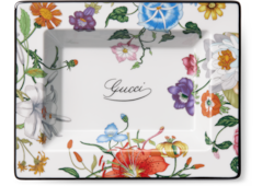 Bandeja con estampado Gucci Flora pequeña