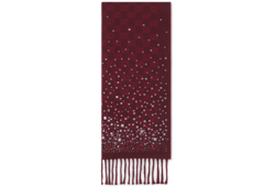 Schal aus GG Wolle mit Kristallen