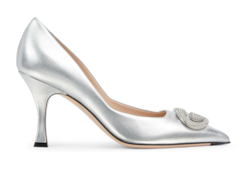 Décolleté donna con Incrocio GG con cristalli