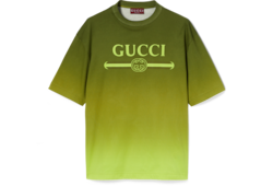 T-Shirt aus technischem Baumwolljersey mit Print