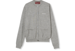 Cardigan in cashmere e seta