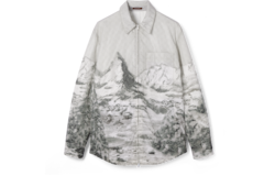 Printed nylon jacket