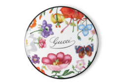 Gucci Flora print round box