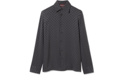 GG silk jacquard shirt