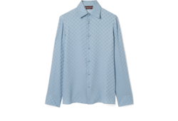 GG silk jacquard shirt
