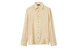 GG silk jacquard shirt