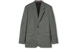 Jackett aus Woll-Mouliné