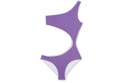 Printed GG stretch jersey swimsuit