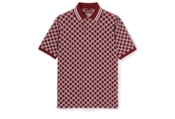 Polo in piquet di cotone GG jacquard