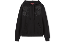 Sweatshirt aus Baumwolljersey mit Stickerei