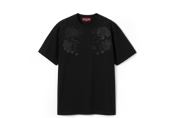 T-shirt in jersey di cotone con ricamo