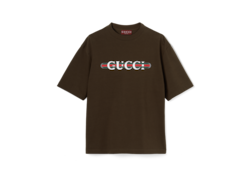 T-Shirt aus Baumwolljersey mit Print