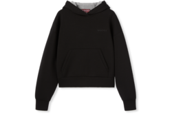 Sweatshirt aus Viskosejersey mit Kapuze