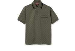 GG jersey jacquard polo shirt