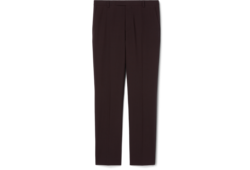 Hose aus Stretchwolle mit Stickerei