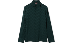 GG silk jacquard shirt