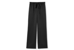 Pantalón de satén con GG
