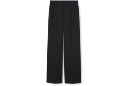 Pantalone in lana con logo