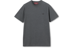 Cotton jersey T-shirt with embroidery