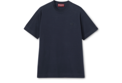 Cotton jersey T-shirt with embroidery