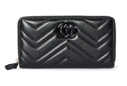 GG Marmont Brieftasche mit Rundumreißverschluss