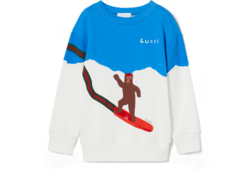 Sudadera infantil de algodón