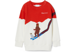 Children's cotton sweatshirt