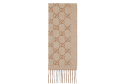 GG cashmere lamé scarf